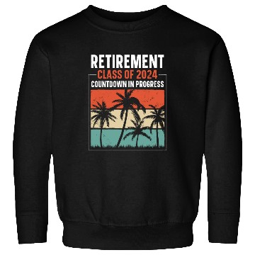 Discover 2024 Retirement Countdown Beach Sweatshirts