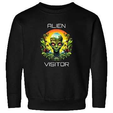 Discover Alien Visitor Sweatshirts