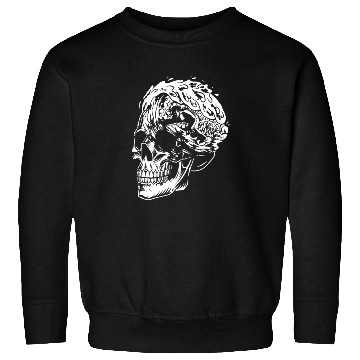 Discover Surfing Surfer Skull Skull Nature Sweatshirts