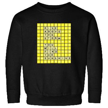 Discover Rise Above The Storm Puzzle Design Sweatshirts