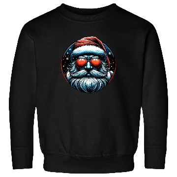 Discover Modern Santa Claus Cyber Punk design Funny Gift Sweatshirts