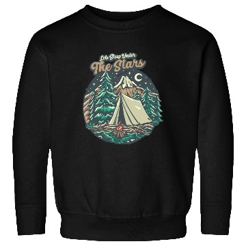 Discover Let's Sleep Under The Stars Sweatshirts