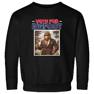 Discover Presidential elections 2024 Bigfoot Sweatshirts