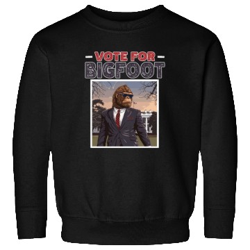 Discover Presidential elections 2024 Bigfoot Sweatshirts