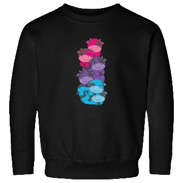 Discover Androgynous Flag Pride Lgbtq Cute Cow Sweatshirts