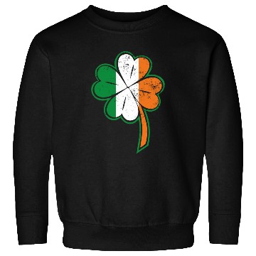 Discover Saint Patrick’s Day shamrock irish flag Sweatshirts