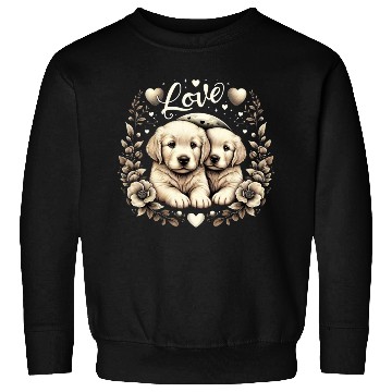 Discover golden retriever dogs Sweatshirts