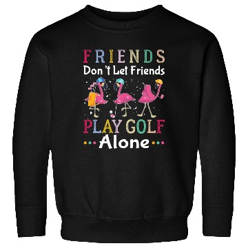 Discover Golf Player Golfer Funny Flamingo Sweatshirts