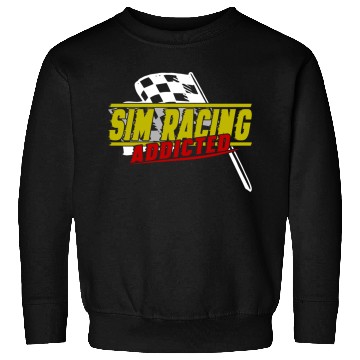 Discover Sim Racing Addicted - Esports Racer Experience Sweatshirts