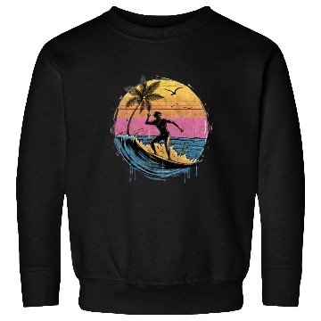 Discover Sweatshirts featuring a beautiful surfer
