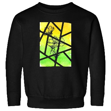 Discover Ink flower and Watercolor Background Sweatshirts