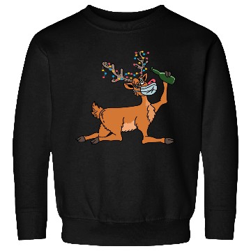 Discover Drunk Reindeer Party-goer Gift Sweatshirts