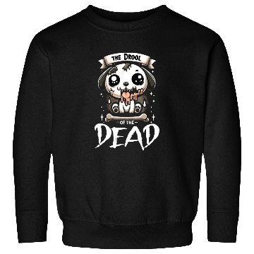 Discover Horror Dog Halloween Spooky Dog Lover Gothic Dog Sweatshirts