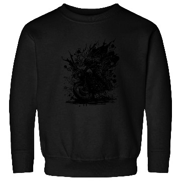 Discover Motorcycle Racing Off-road Driving Splash Style Sweatshirts