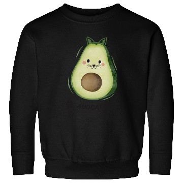 Discover Avocado Cat Sweatshirts