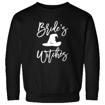 Discover Brides Witches Cute Halloween Bachelorette Party Sweatshirts