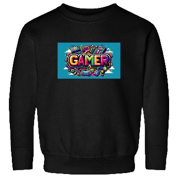 Discover Neon Arcade Retro Gamer Sweatshirts