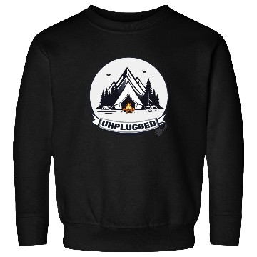 Discover Camping Unplugged Sweatshirts