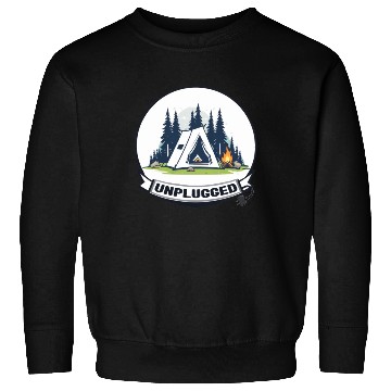Discover Camping, UNPLUGGED Sweatshirts