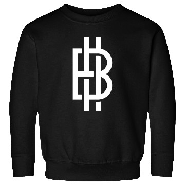 Discover Bitcoin logo White Sweatshirts