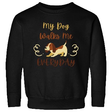 Discover Brown Typography Quotes Dog Lover Sweatshirts