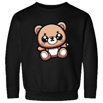 Discover Cute Kawaii Teddy Bear 1 Sweatshirts