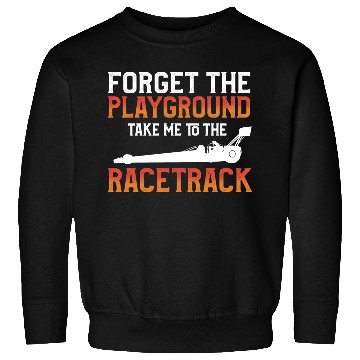Discover Racetrack Drag Racing dragster Sweatshirts