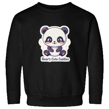 Discover Panda Lover: Beary Cuddles Sweatshirts