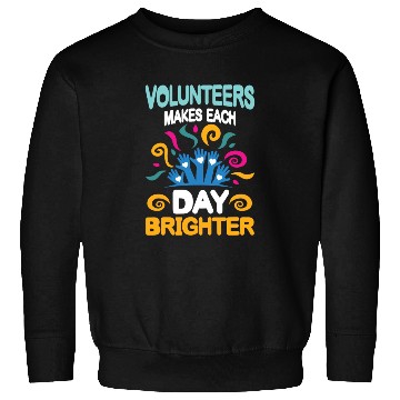 Discover VolunMotivers Makes Each Day Brighter Sweatshirts