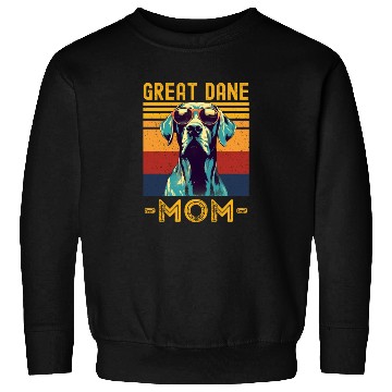 Discover Great dane mom retro Sweatshirts