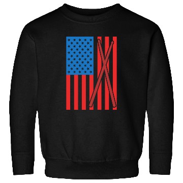 Discover Patriotic US Drummer Sweatshirts