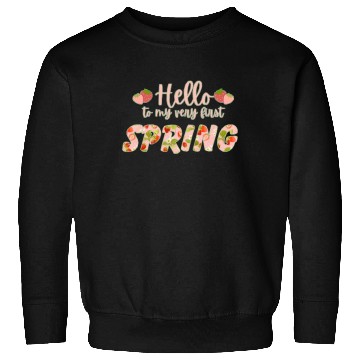 Discover Hello to My Very First Spring Sweatshirts
