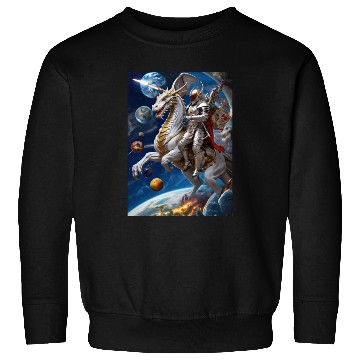 Discover A powerful fantasy extraterrestrial warrior Sweatshirts