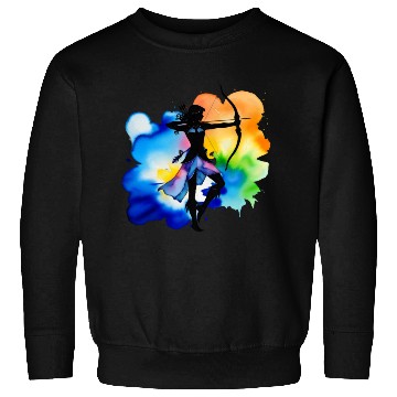 Discover Color splash zodiac: Sagittarius Sweatshirts