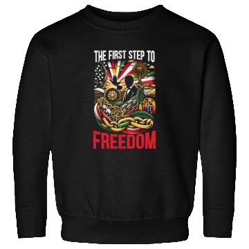 Discover Emancipation Proclamation African Juneteenth Sweatshirts