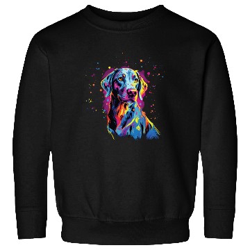 Discover Watercolor Colorful Louisiana Catahoula Sweatshirts