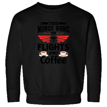 Discover Flight Nurse Critical Care Helicopter Nursing Sweatshirts