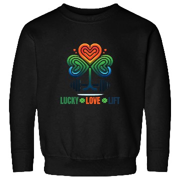 Discover Lucky Love Lift Workout Sweatshirts