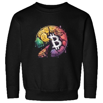 Discover Pi day 3.14 Math Crypto Bitcoin Change The Cookie Sweatshirts