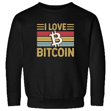Discover I Love Bitcoin Sweatshirts