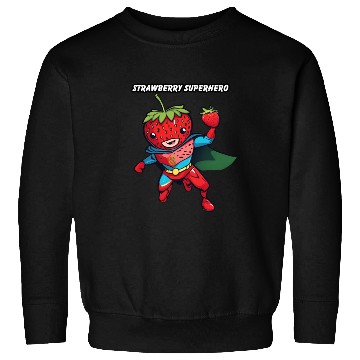 Discover Strawberry Superhero Sweatshirts