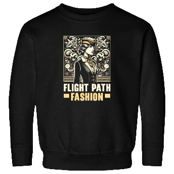 Discover Flight Attendant Aviation Cabin Crew Stewardess Sweatshirts