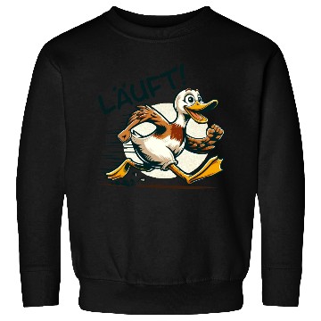 Discover Fast Running Duck Sweatshirts