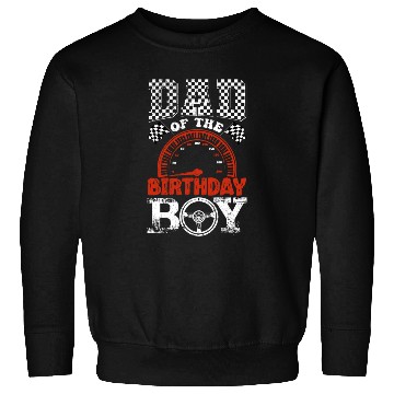 Discover Car Racing Dad of Birthday Boy Formula race Car Sweatshirts