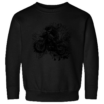 Discover Racing Motorcycle Off-road Ride Splash Style Sweatshirts