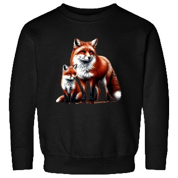 Discover Cub and Great Red Foxes Sweatshirts