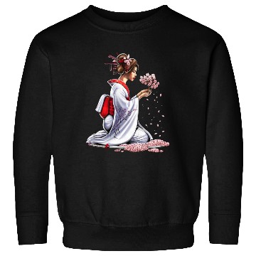 Discover Japanese Samurai Girl Sweatshirts