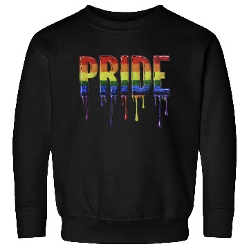 Discover Dripping with Pride Dripping Paint Rainbow Pride Sweatshirts