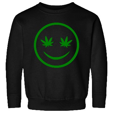 Discover Irish Weed Smile Face Sweatshirts