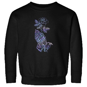 Discover Blossoms of the Beyond Skeletal Embrace Sweatshirts